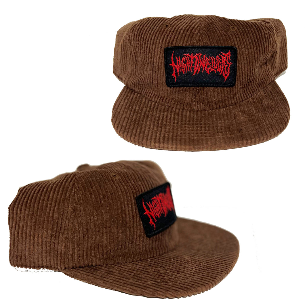 ND Brown Cord Cap